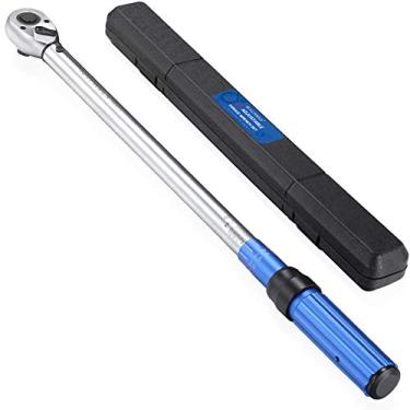 Imagem de BULLTOOLS Conjunto de chaves de torque de 1/5.1 cm de direção dupla ajustável de 90 dentes com fivela (33,75-337,5 Nm)