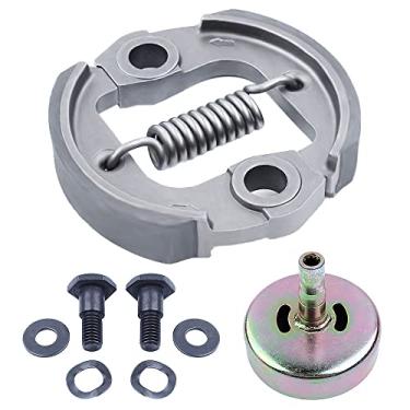 Imagem de 9 dentes embreagem tambor engrenagem driver roda dentada parafuso rotor para HONDA GX35 GX35NT GX31 pequeno motor a gasolina gerador bomba de água