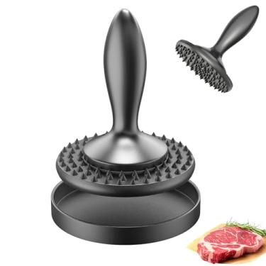 Imagem de Ferramenta de amaciador de carne 3 em 1 – martelo de carne, libra de cozinha dupla face para amaciar bifes, costeleta de frango