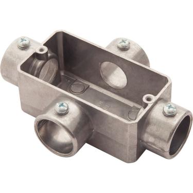 Imagem de Condulete Fixo 1/2" Tipo "x" - Sem Tampa / Sem Rosca / Sem Pintura Tramontina