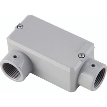 Imagem de Condulete Fixo 1.1/4" Tipo "lr" Tramontina - Com Tampa / Sem Rosca / Com Pintura Tramontina