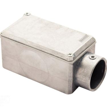 Imagem de Condulete Fixo 1.1/2" Tipo "e" - Com Tampa / Sem Rosca / Sem Pintura Tramontina