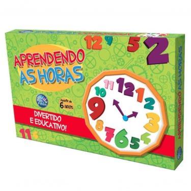 Imagem de Jogo Pedagógico - Aprendendo As Horas - Pais E Filhos