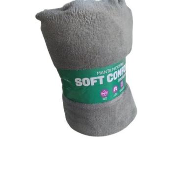 Imagem de Manta Cobertor Soft para o Frio Super Macia para cama de Casal Várias 