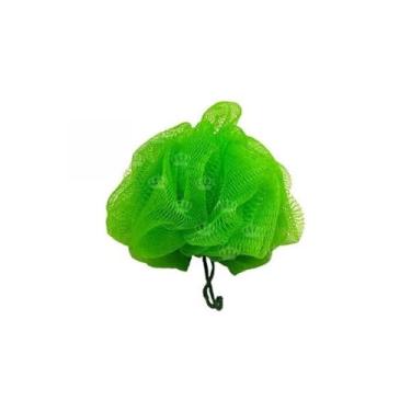 Imagem de Esponja Bucha de Nylon para Banho 8cm (Verde)