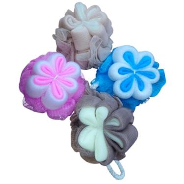Imagem de Esponja Bucha para Banho de Flor Esfoliante Suave e Macia de Nylon(5)