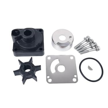 Imagem de SLSRPMT Kit De Reparo Bomba D'Água Com Carcaça 6L2-W0078-00-00 Para Motor Popa Yamaha 20-25 Hp, Dois Cilindros, 2 Tempos, Sierra 18-3431 6L2-W0078-00
