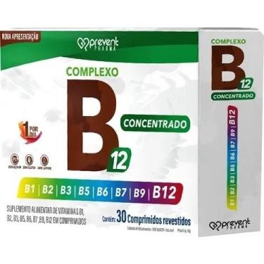 Imagem de COMPLEXO B12 CONCENTRADO 30CPR PREVENT PHARMA