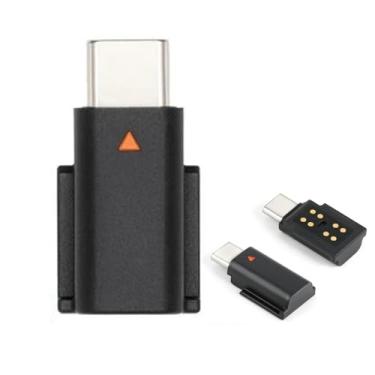 Imagem de Tipo C para DJI Mic 2 adaptador de telemóvel, USB-C Smartphone/PC/Mac conector acessórios para iPhone 15/16 Android Type-C Series - compatível com DJI Mic 2 recetor