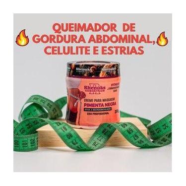 Imagem de Creme para massagem Gel Pimenta Preta 200g Rhenuks - Rhneuks