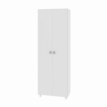 Imagem de Armario Multiuso 2 Portas 7 Prateleiras AM3108 Branco Tecno Mobili