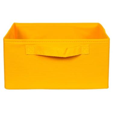 Imagem de Caixa organizadora Amarela c/ Alça de 28x15x28cm
