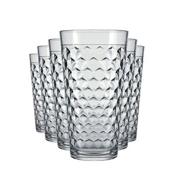 Imagem de Jogo de Copos Long Drink Marrocos 350ml 6 Unidades - Nadir 2645
