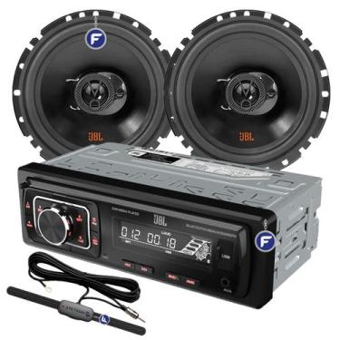 Imagem de Jbl Radio Automotivo Sem Toca Cd Bluetooth Usb + 2 Alto Falante + Ante