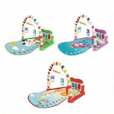 Imagem de Tapete De Atividades C/ Piano Musical KTM-069 Castela Brasil, Roxo, Se