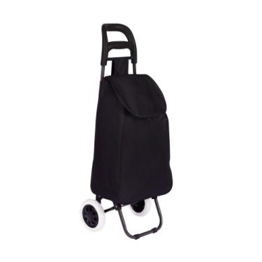 Imagem de Carrinho de Compras Leva Tudo Bag To Go - Preto - MOR
