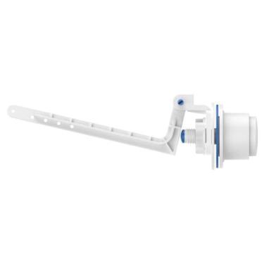 Imagem de Botão Tampa Caixa Acoplada Branco Blukit Descarga Lateral Econômica Ba