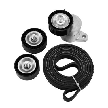 Imagem de GLOCRORET Kit tensor de correia de transmissão adequado para Jeep Compass/Patriot 2008-2017, Dodge Journey 2009-2017, Avenger 2008-2014, Caliber 2008-2012, para Chrysler 200 2011-2014, Sebring 2007