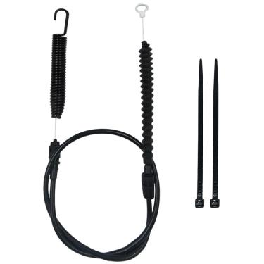 Imagem de Diskary Cabo de noivado de deck 946-05124A, 746-05124A, cabo de engajamento de lâmina de 81 cm para artesão MTD Huskee Murray Troy-Bilt Yard-Man Yard Machines, tratores de grama, cortadores de grama