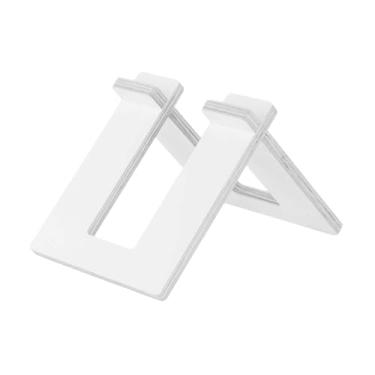 Imagem de menolana Suporte de estacionamento para bicicletas com equilíbrio infantil, piso de madeira, estrutura de estacionamento destacável, suporte de exibição para, Branco