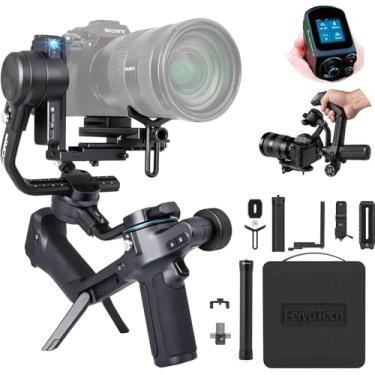 Imagem de Scorp 2 Kit Stabilizzatore Gimbal a AI Tracking 3 assi per fotocamere DSLR e Mirrorless compatível com Sony Nikon Canon Panasonic
