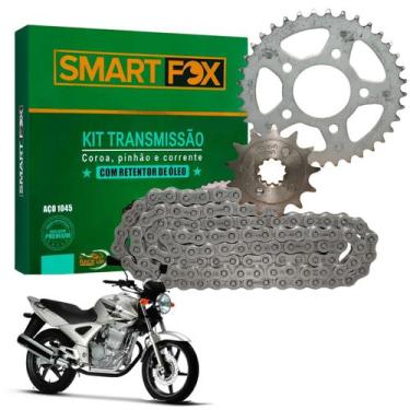 Imagem de Kit Transmissão Relação Com Retentor Cbx Twister 250 2001 2002 2003 20