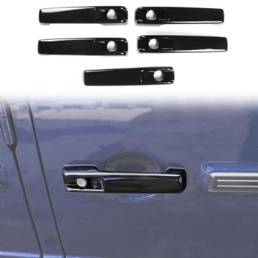 Imagem de Acabamento da tampa da maçaneta da porta externa do carro compatível com Mercedes Benz G Class W463 W464 G65 G55 G63 G500 G550 G350 2004-2045, acessórios de decoração de capa protetora de maçaneta