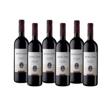 Imagem de Vinho Cabernet Sauvignon Boscato - Kit 6 garrafas 750ml - Boscato Vinh