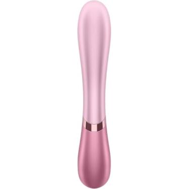 Imagem de Estimulador Rabbit com Aquecimento e Controle via App – Dupla Estimulação Ponto G e Clitóris – 12 Modos de Vibração – Impermeável – Silicone Premium - SF Hot Lover (Rosa)