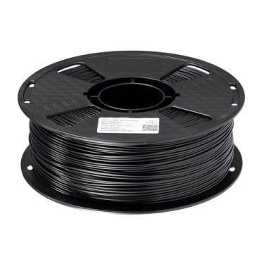 Imagem de CC3D Filamento TPE 39D flexível preto 1,75 mm 1 kg dureza de costa 39D semelhante a 95A TPU filamento preto impressora 3D filamento FDM material de impressão 3D TPE filamento cor preta