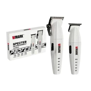 Imagem de Combo Profissional Corte Acabamento Wmark Ng 8632 Branco