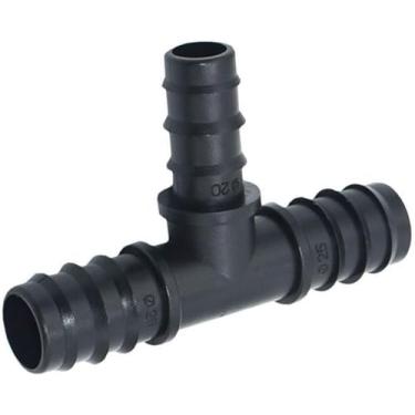 Imagem de Mangueira De Jardim 25mm A 1/2 3/4 Mangueira Tee Divisor De água Farpa Conector Dn20 A 16mm 20mm Mangueira Tee Acessórios De Irrigação Por Gotejamento 30 Pcs Irrigação Industri, 25 to 20 Hose