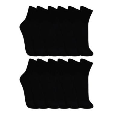 Imagem de Kit 12 pares de meia trifil cano medio esportiva original nf, 35-38, P