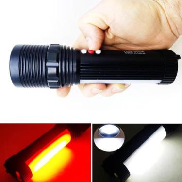 Imagem de Lanterna Led T6 de Iluminação de Emergência e Segurança - Recarregável