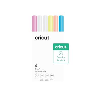 Imagem de Cricut® Conjunto de canetas de gel de acrílico, 1,0 mm (6 ct) - Para uso com máquinas Maker, Explore, & Venture