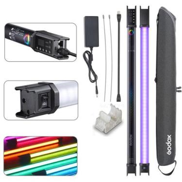 Imagem de Bastão De Led Rgb Godox Tl60 Com Bluetooth, Dmx E Wi-fi Para Efeitos E