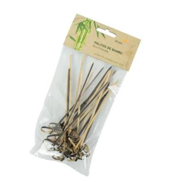 Imagem de Palito De Bambu Para Petiscos Silver 12cm 20un - SILVER PLASTIC