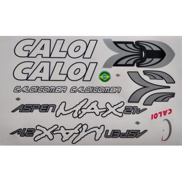 Imagem de Adesivos colante bicicletas caloi aspen max 21 vel prata - Amazonas