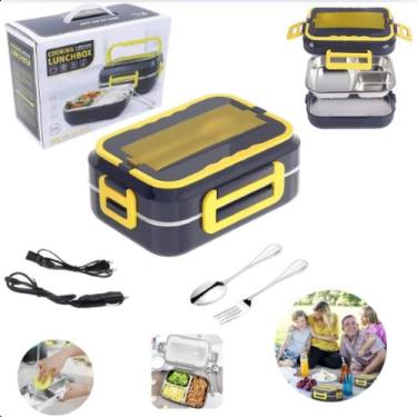 Imagem de Marmita Térmica Elétrica 110V/12V Inox para Veículo - ROMI