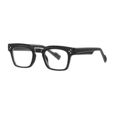 Imagem de Óculos anti-luz azul para mulheres, armação de acetato para homens (2)