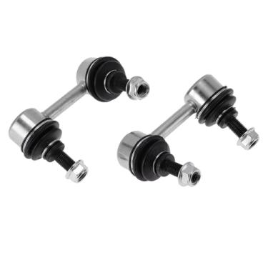 Imagem de Partuto Barras estabilizadoras dianteiras sem buchas para ACURA CL 2001-2003 Kits de elos de barra oscilante Links de extremidade de barra de suspensão No.K90340/K90341 Borracha de ferro 2 peças