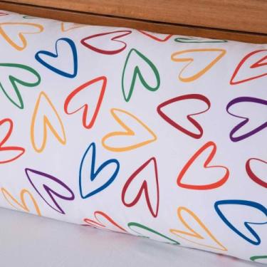 Imagem de Capa De Travesseiro De Corpo Xuxão Com Zíper Colorê Estampa - Nathalia