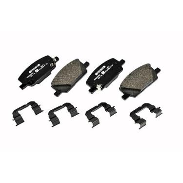Imagem de GM Genuine Parts 171-1205 Conjunto de pastilhas de freio a disco frontal com clipes