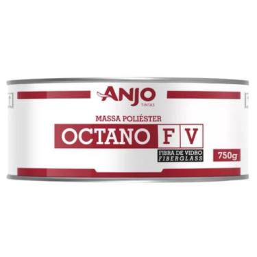 Imagem de MASSA POLIESTER OCTANO FV 750 gr Fibra de Vidro - ANJO