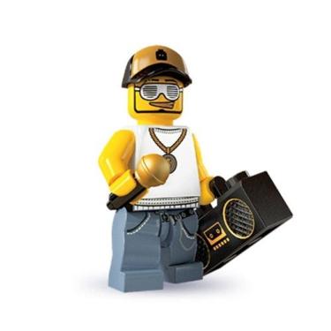 Imagem de Lego: Minifiguras Série 3 Rapper Mini-Figura