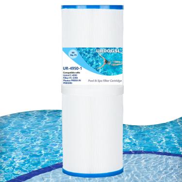 Imagem de URDOGSL Cartuchos de filtro de spa para banheira de hidromassagem 4950 substituem Pleatco PRB50-IN,C-4950,FC-2390, PRB50IN, Jacuzzi J210/J220/J235/J245/J275, 413-212-02, 50 pés quadrados, 1 pacote