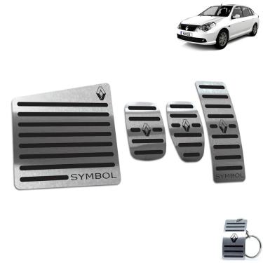 Imagem de Descanso + Pedaleira Manual Renault Symbol 2009 a 2013 Preto