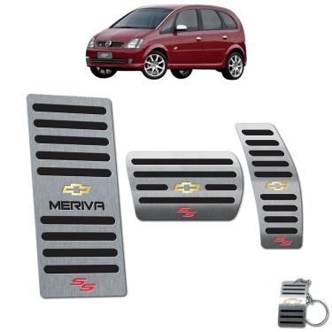 Imagem de Descanso + Pedaleira Automático Meriva SS 2005 A 2010 Preto