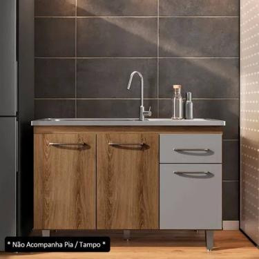 Imagem de BALCÃO P/ PIA FRANÇA 1,20 Freijó / TITANIO