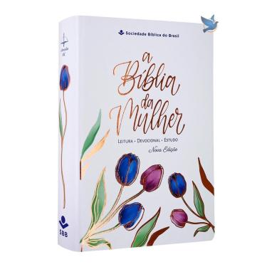 Imagem de Bíblia Da Mulher Nova Edição Estudo E Devocional Arc Branca